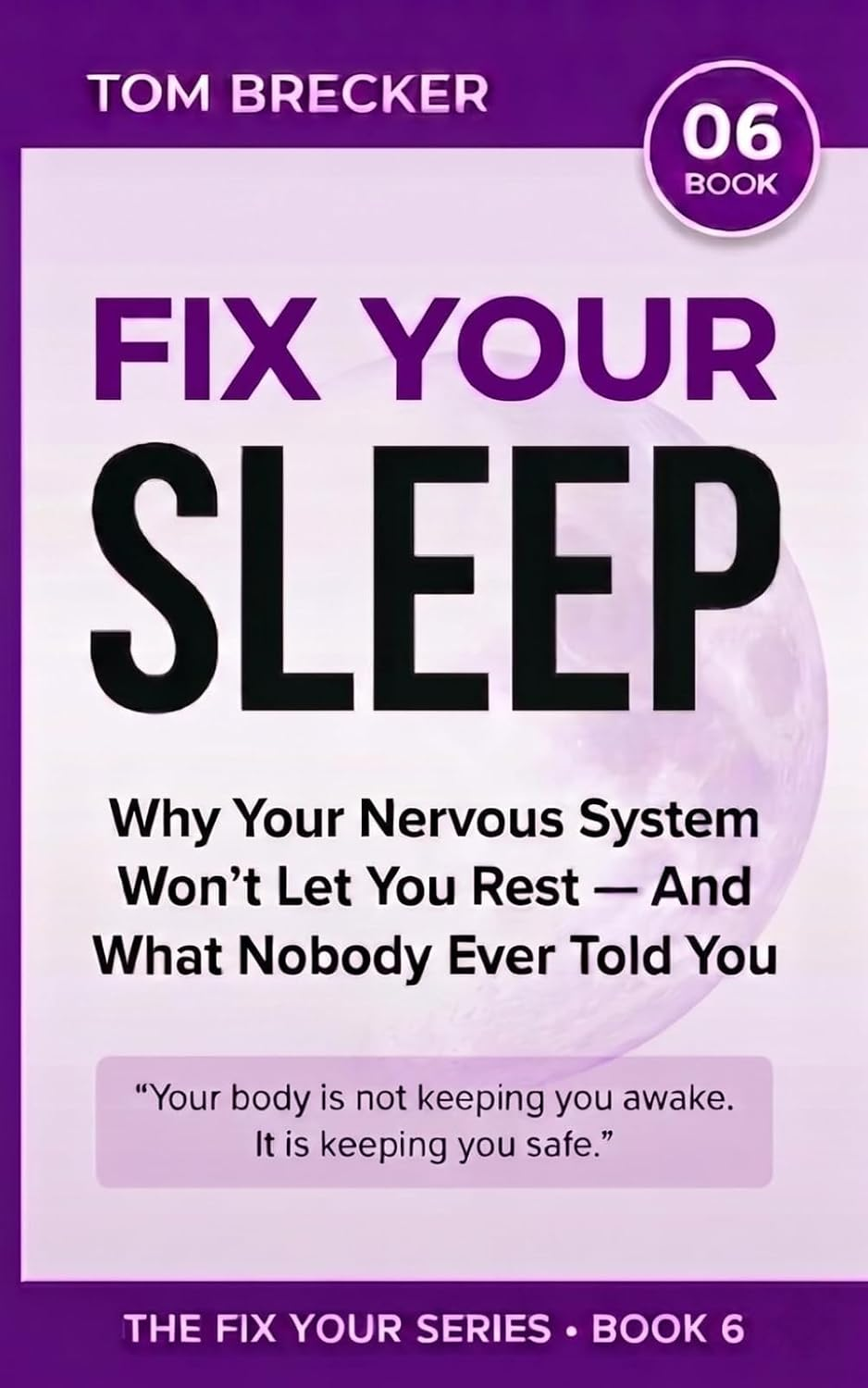 Fix Your Sleep book cover
